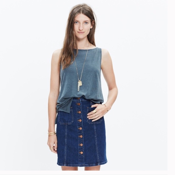 Madewell Tops - MADEWELL//linen tank S